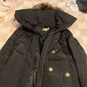 Micheal kors black winter jacket